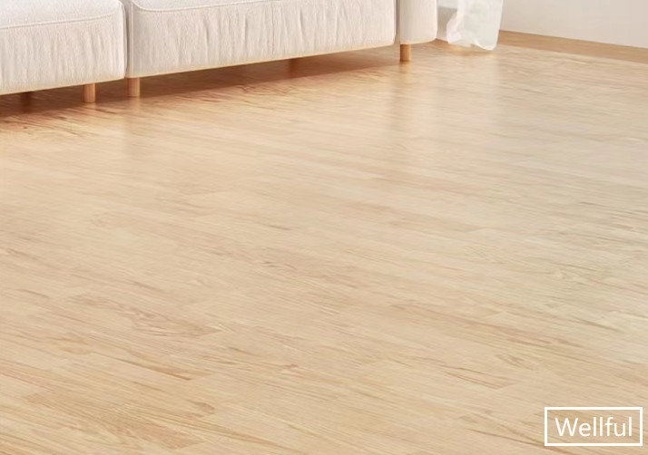 Self Stick 6'' And 36'' PVC Self Adhesive LVT Flooring 2.0mm Thickness 0.07mm Wear Layer