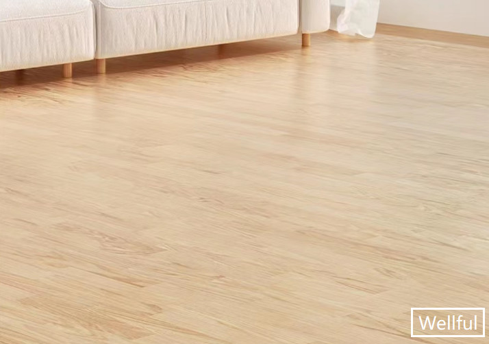 Self Stick 6'' And 36'' PVC Self Adhesive LVT Flooring 2.0mm Thickness 0.07mm Wear Layer